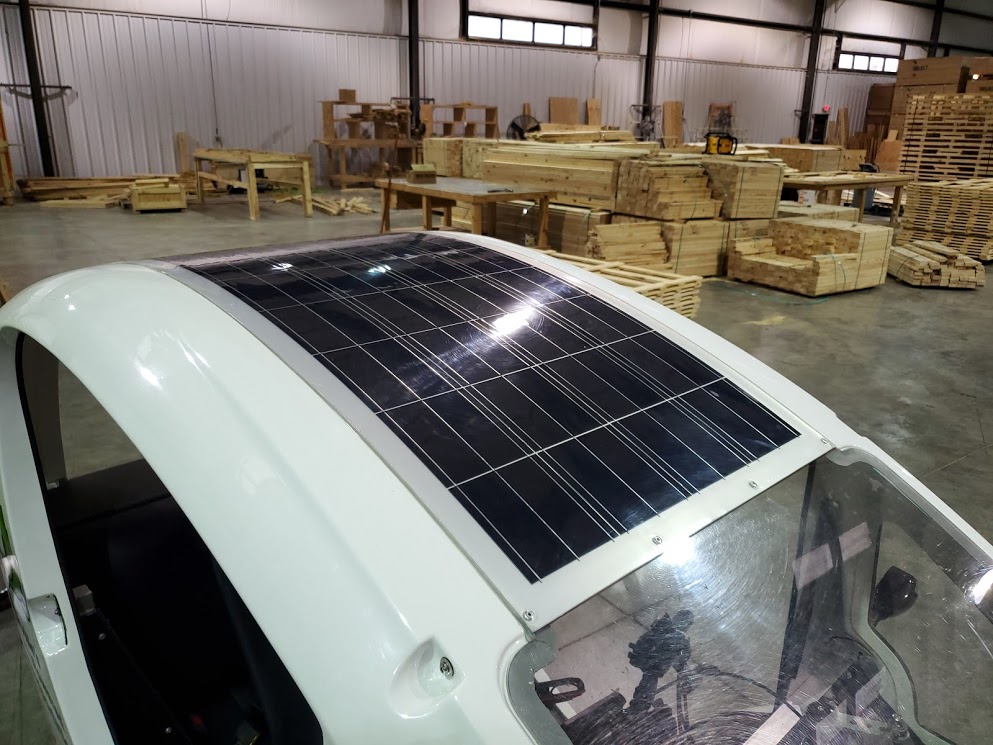 Solar-Assisted Tricycles Export Crating
