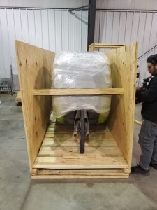 Tricycles Crating and Packaging
