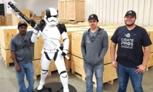 Read more about the article Star Wars Executioner Storm Trooper Packed and Shipped to California