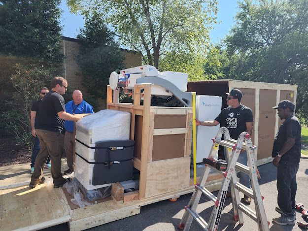 Crating and Packaging of LINAC (Linear Accelerator) Machine