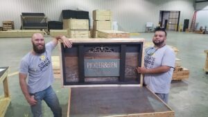 Read more about the article Custom Crating and Shipping for Pickler & Ben Show